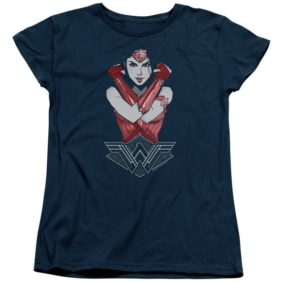 Wonder Woman Movie - Amazon - Women's Short Sleeve Shirt - Large