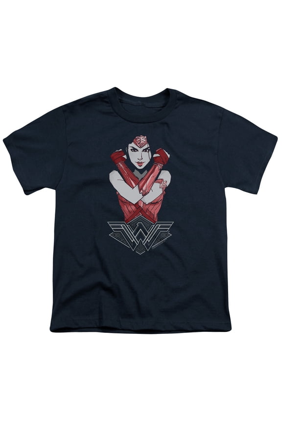 Wonder Woman Movie - Amazon - Youth Short Sleeve Shirt - Small