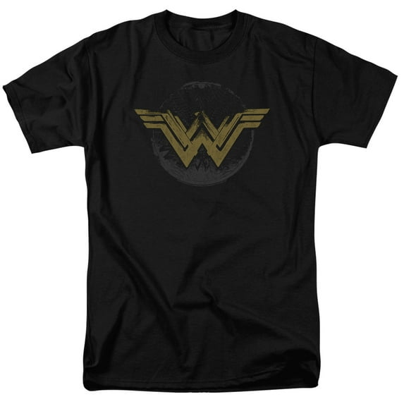 Wonder Woman Movie Distressed Logo Officially Licensed Adult T Shirt