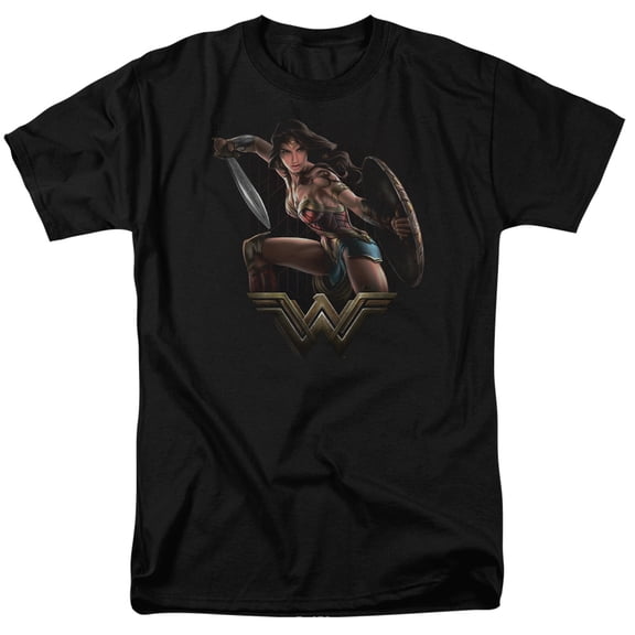 Wonder Woman Movie Fight Officially Licensed Adult T Shirt