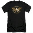 thumbnail image 1 of Wonder Woman Movie - Lasso Logo - Premium Slim Fit Short Sleeve Shirt - Large, 1 of 2