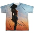 thumbnail image 1 of Wonder Woman Movie - Poster - Youth Short Sleeve Shirt - Small, 1 of 2