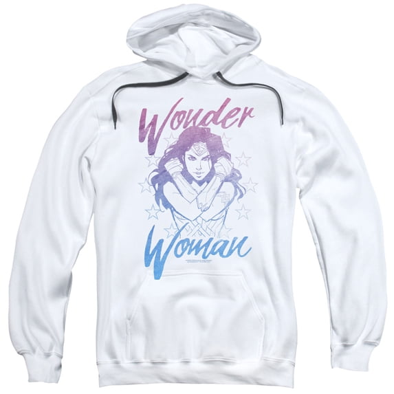Wonder Woman Movie - Retro Stance - Pull-Over Hoodie - X-Large