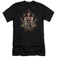 thumbnail image 1 of Wonder Woman Movie Wonder Blades S/S Adult 30/1 T-Shirt Black, 1 of 2