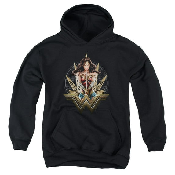 Wonder Woman Movie - Wonder Blades - Youth Hooded Sweatshirt - Small
