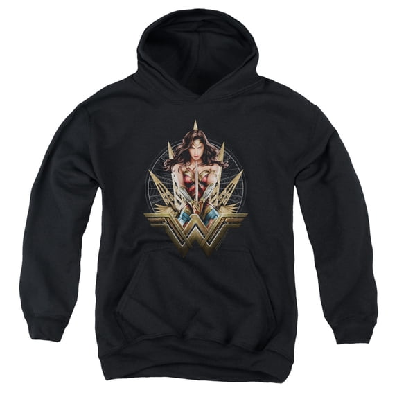 Wonder Woman Movie - Wonder Blades - Youth Hooded Sweatshirt - X-Large