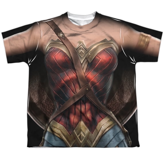Wonder Woman Movie - Wonder Uniform - Youth Short Sleeve Shirt - Small