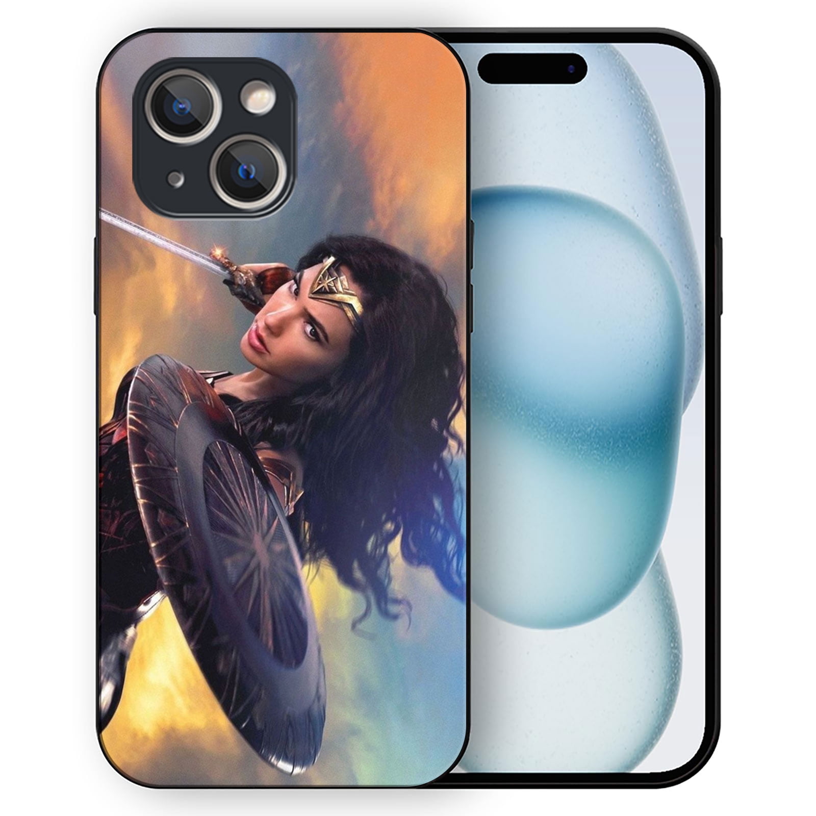 Custodia Ert Group Wonder Woman Per IPhone X/XS - TPU Flessibile Con Licenza Ufficiale DC