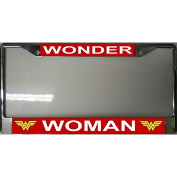 Wonder Woman Photo License Plate Frame