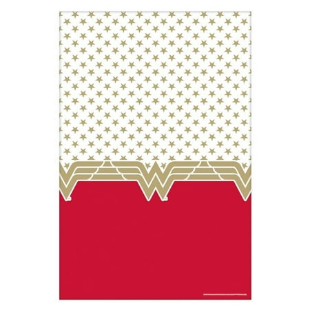 Wonder Woman Plastic Table Cover