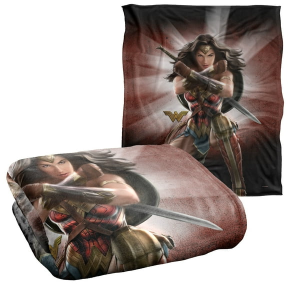 Wonder Woman Protector of Humanity Silky Touch Super Soft Throw Blanket 50' x 60'