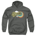 thumbnail image 1 of Wonder Woman Rainbow 1 Kids Pull-Over Hoodie (X-Large) for Youth Boys and Girls, Charcoal, 1 of 5