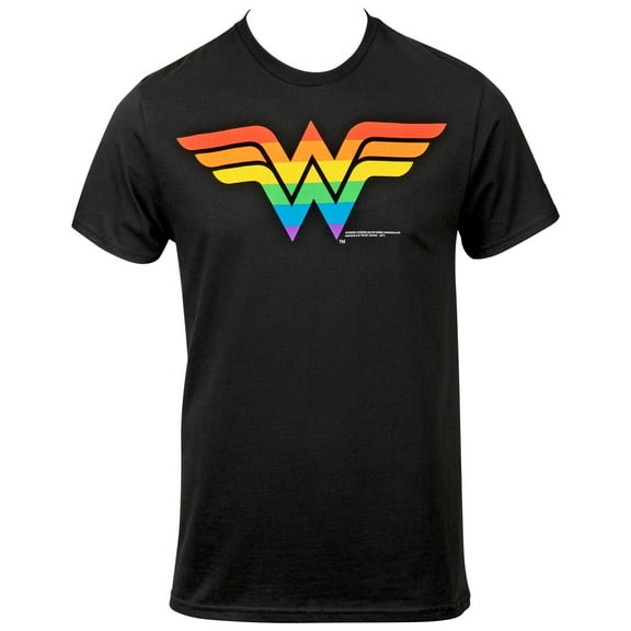 Wonder Woman Rainbow Symbol T-Shirt-Small