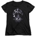 thumbnail image 1 of Trevco Sportswear BVS138-WT-3 Batman vs Superman Rainy Night Womens Short Sleeve T-Shirt, Black - Large, 1 of 2