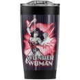 thumbnail image 1 of Wonder Woman Red & Gray Stainless Steel Tumbler 20 oz Coffee Travel Mug/Cup, Vacuum Insulated & Double Wall with Leakproof Sliding Lid | Great for Hot Drinks and Cold Beverages, 1 of 7
