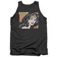 thumbnail image 1 of Wonder Woman She Persisted Adult Tank Top Charcoal, 1 of 1