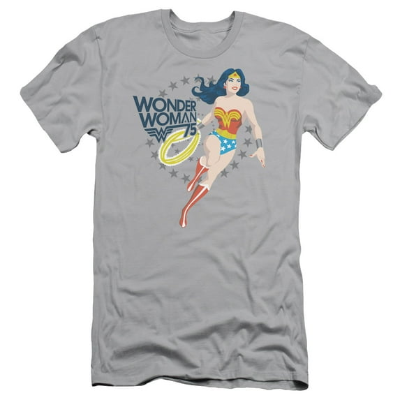 Wonder Woman - Simple 75 - Slim Fit Short Sleeve Shirt - Small