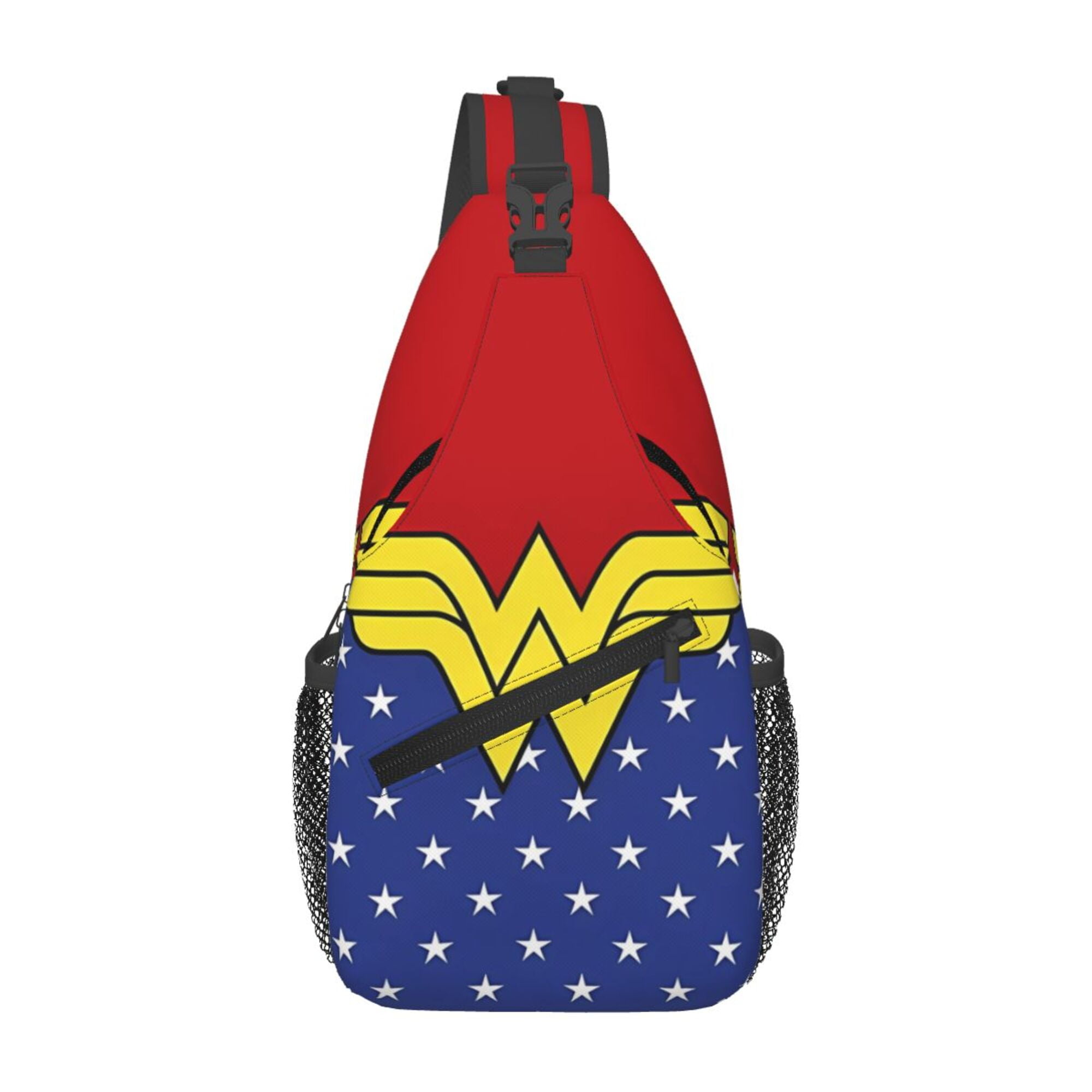 Wonder Woman Sling Bag Crossbody Sling Backpack Chest Bag Daypack Purses Shoulder Bag For Women Men Travel Hiking