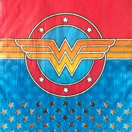 Wonder Woman Small Napkins (24ct)