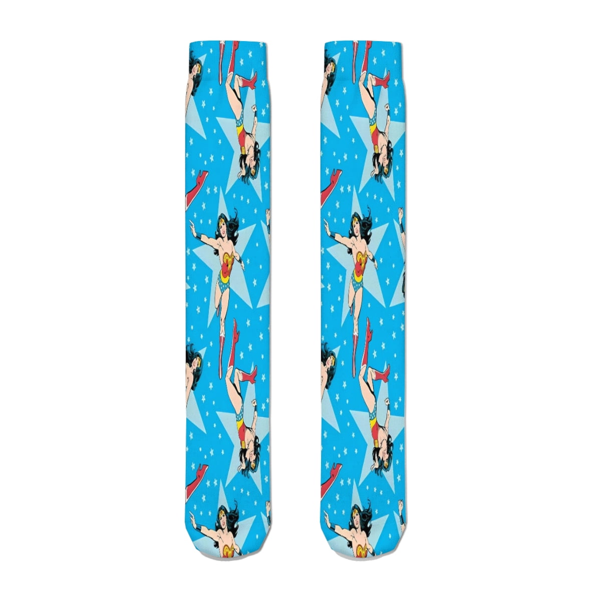 Wonder Woman Socks Full-size printed tube socks 50cm Cute tube socks for boys and girls