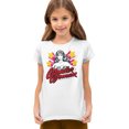 thumbnail image 1 of Wonder Woman Stance 2 Kids T Shirt (Medium) for Youth Toddler Boys and Girls, White, 1 of 5