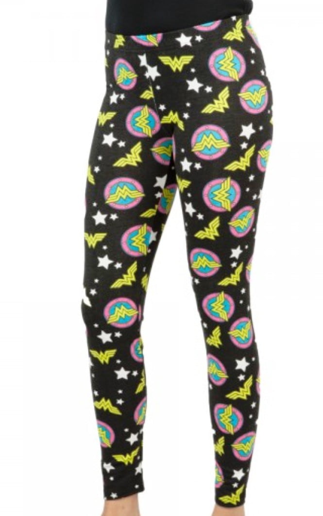 Superhero Leggings For Girls – Pop Art Print, Moisture-Wicking & Super Comfy