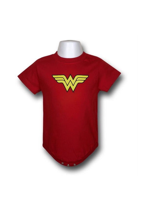 Wonder Woman Symbol Infant Snapsuit-6-12 Months
