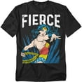 thumbnail image 1 of Wonder Woman T-Shirt Fierce Unisex Graphic Tee for Men & Women, 1 of 7