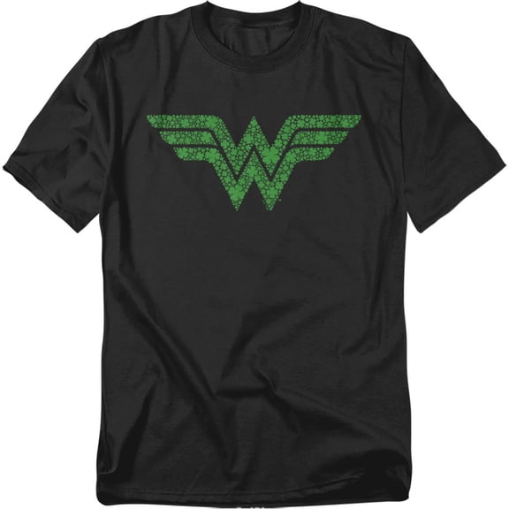 Wonder Woman T-Shirt St. Patrick'S Day Shamrock Logo Unisex Graphic Tee for Men & Women