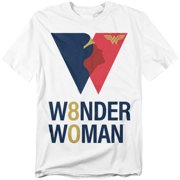 Wonder Woman T-Shirt Ww 80Th Logo Unisex Graphic Tee For Men & Women