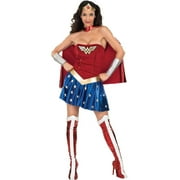 DC Comics Wonder Woman Dress Costume for Adults by Rubies, Women's Large