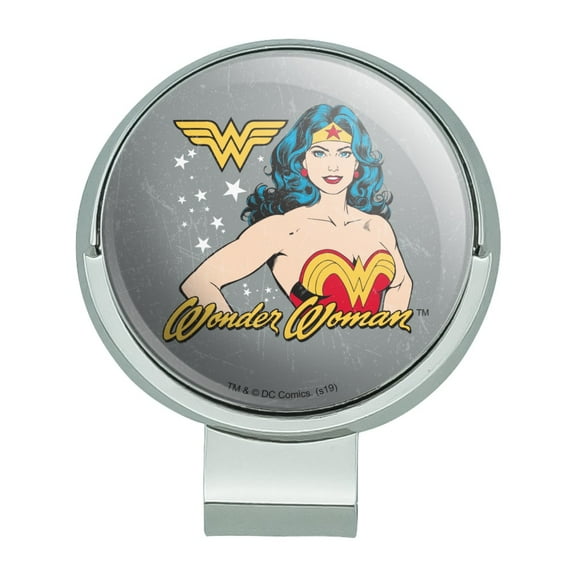 Wonder Woman Vintage Icon Golf Hat Clip With Magnetic Ball Marker
