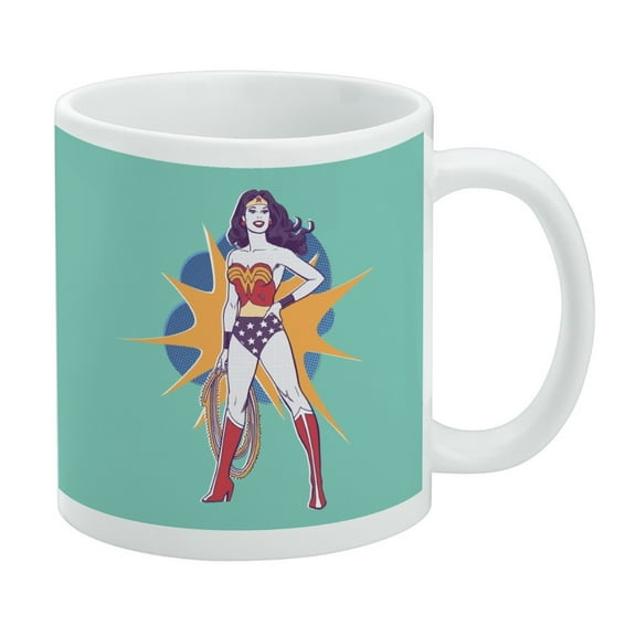 Wonder Woman Vintage Woman White Mug