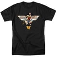 thumbnail image 1 of Wonder Woman WW 80th Collage Logo Unisex Adult T Shirt, 1 of 5