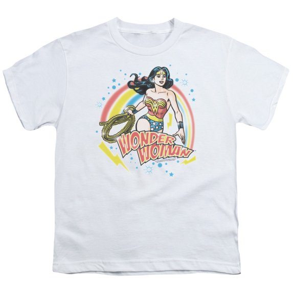 Wonder Woman - Wonder Airbrush - Youth Short Sleeve Shirt - Medium