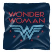 Wonder Woman Wonder Stars Bandana 21 in x 21 in