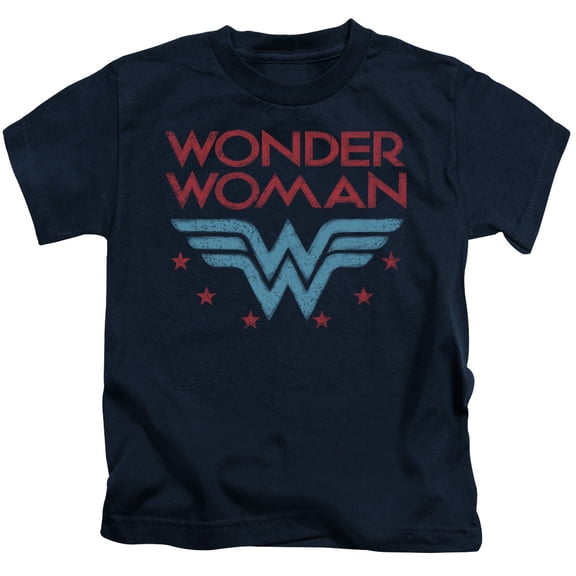 Wonder Woman - Wonder Stars - Juvenile Short Sleeve Shirt - 7