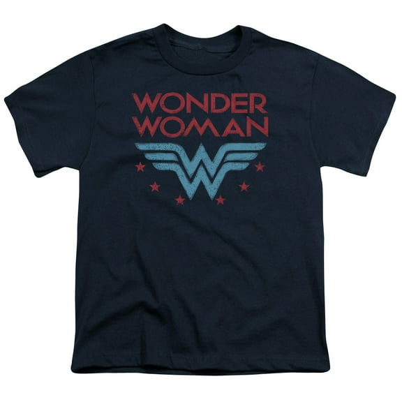 Wonder Woman - Wonder Stars - Youth Short Sleeve Shirt - Medium