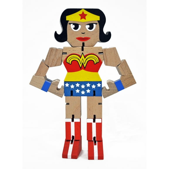 Wonder Woman Wood Warriors, 8"