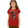 thumbnail image 1 of Wonder Woman Ww 80Th Stance Kids T Shirt (Medium) for Youth Toddler Boys and Girls, Red, 1 of 5