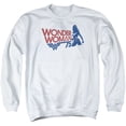 thumbnail image 1 of Wonder Woman - Ww75 Silhouette - Crewneck Sweatshirt - Large, 1 of 2