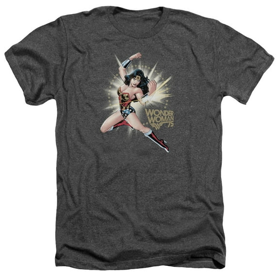 Wonder Woman - Ww75 The Bracelets Of Submission - Heather Short Sleeve Shirt - XXX-Large