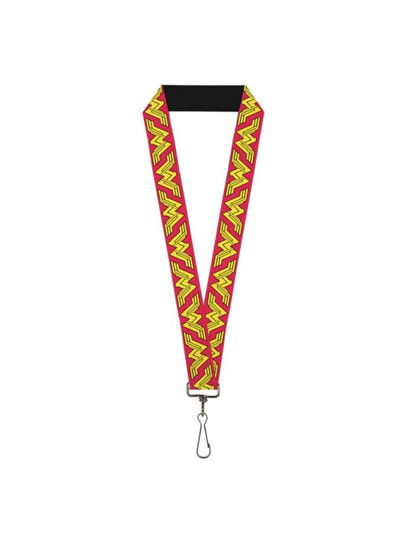 Yellow Repeating Symbol Lanyard