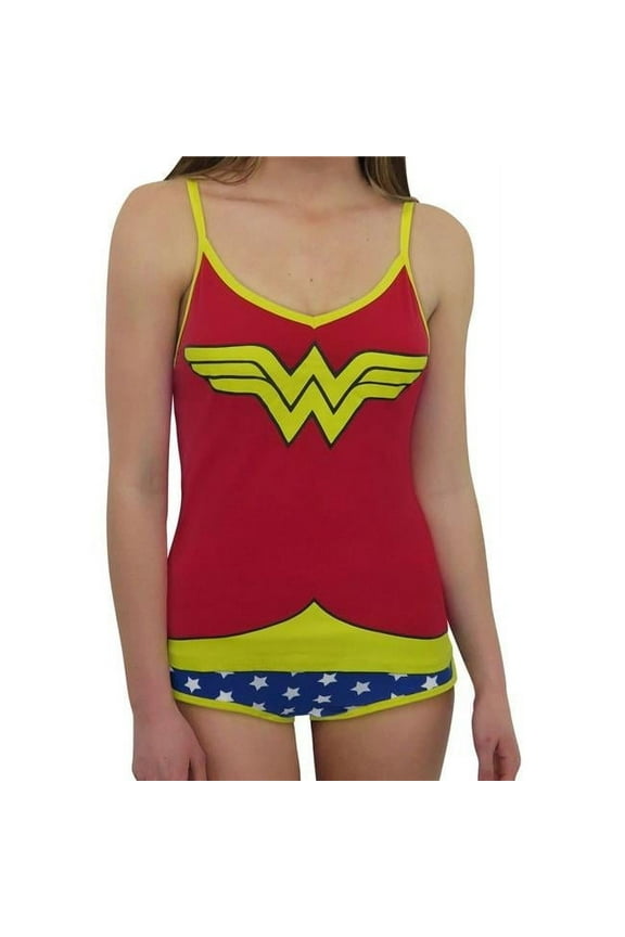 camipantwwvnk-XXL Wonder Woman Cami & Panty Lingerie Set - 2XL