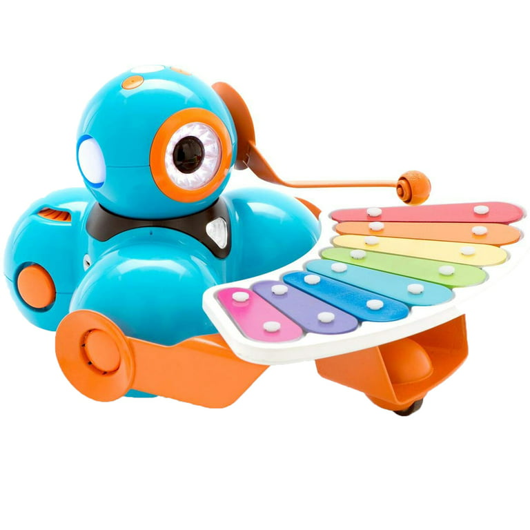 Wonder Workshop Dash Robot with Xylophone, Blue 