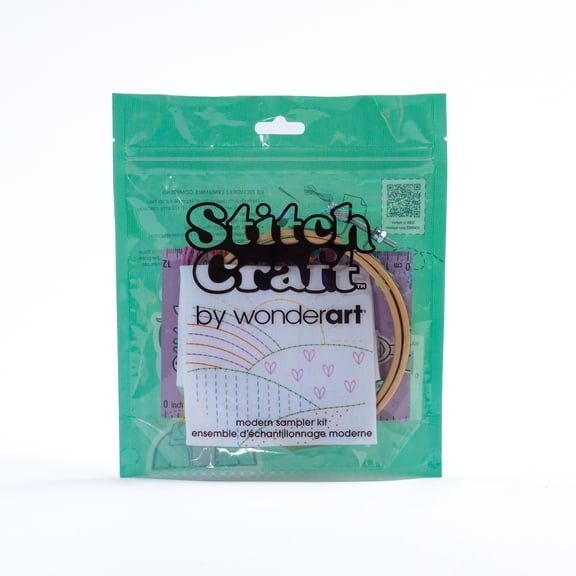 WonderArt Modern Sampler Kit Embroidery Kit - GOOD MORNING SUNSHINE