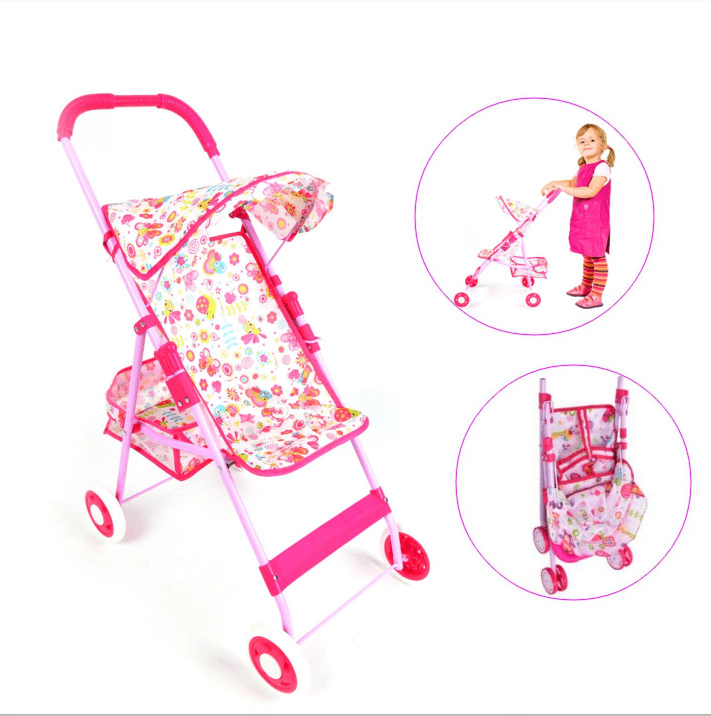 Extra tall deals doll stroller