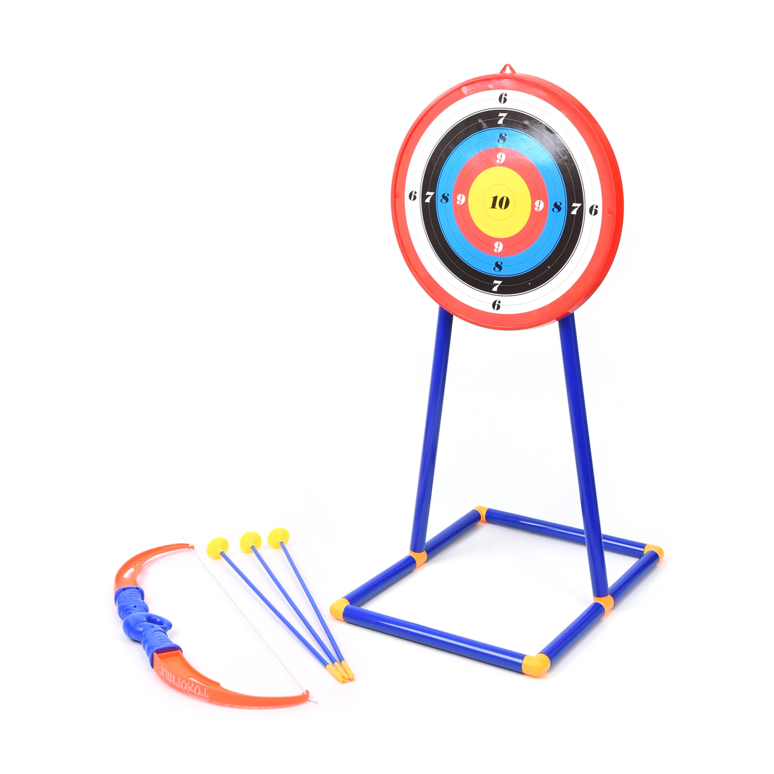 WonderPlay Wild West Archer Set! Bow & Arrow + Target - Blue