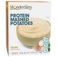 thumbnail image 1 of WonderSlim Instant Mashed Potatoes, Garlic, 11g KKS1&nbsp;Protein, Low Fat, Gluten Free (7ct), 1 of 3