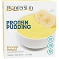 thumbnail image 1 of WonderSlim Low-Carb High Protein Instant Diet Pudding Mix - Banana Delight (7 servings/box) - Low Carb, Low Calorie, Low Fat, 1 of 4